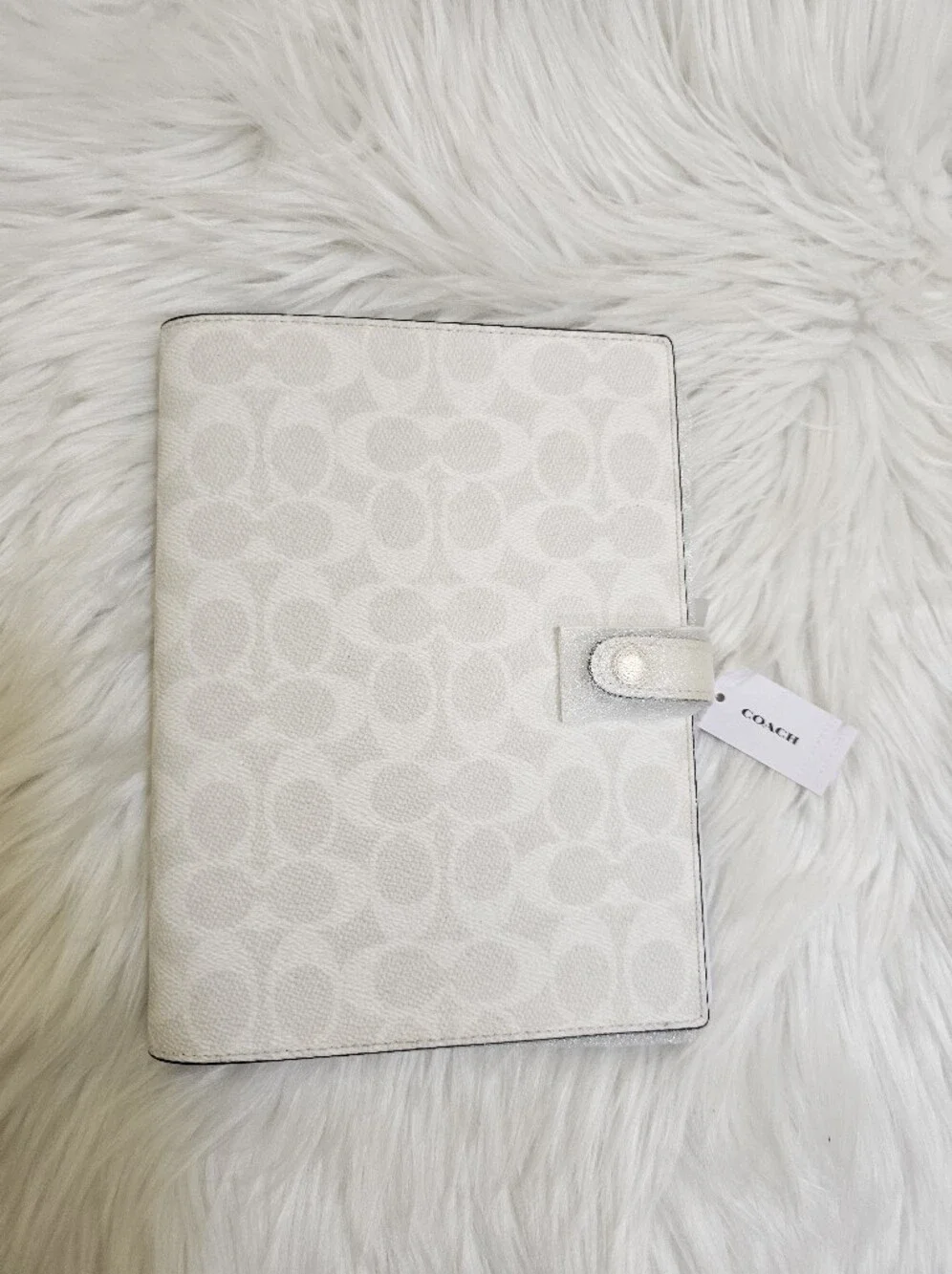 New Coach Notebook in Signature Canvas